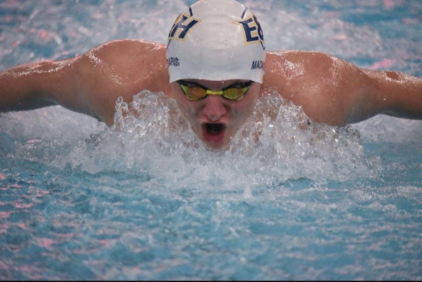 Swimmer+Blake+Madaris+is+starting+his+senior+season+with+enthusiasm+as+the+team+enters+Division+II+and+he+continues+being+involved+in+many+other+groups+on+campus.