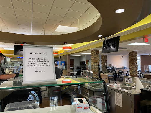 For some periods of time, the popular Global Station in Van Dyke Dining Hall was closed due to lack of staff. It is not the only location to be affected by staffing shortages and illness on campus.